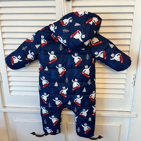 Hatley Polar Bear Baby Bunting - Picture 2 of 4